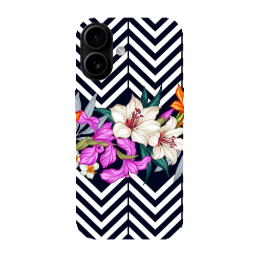 Apple Iphone 16 plus Flower arrow Transparent Silicone TPU Θήκη
