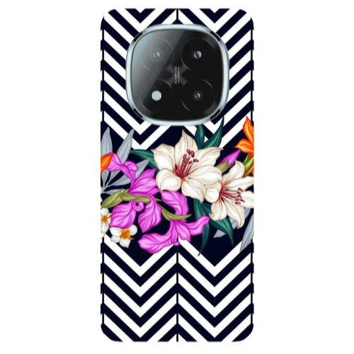 Xiaomi Redmi Note 14 Pro + 5g Flower arrow Transparent Silicone TPU Θήκη
