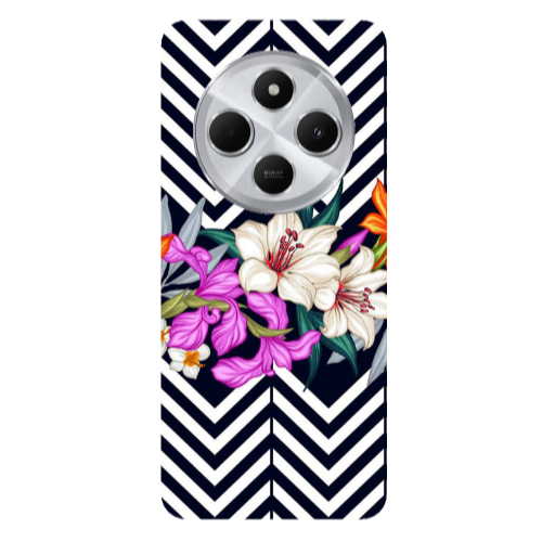 Xiaomi Redmi 14c Flower arrow Transparent Silicone TPU Θήκη
