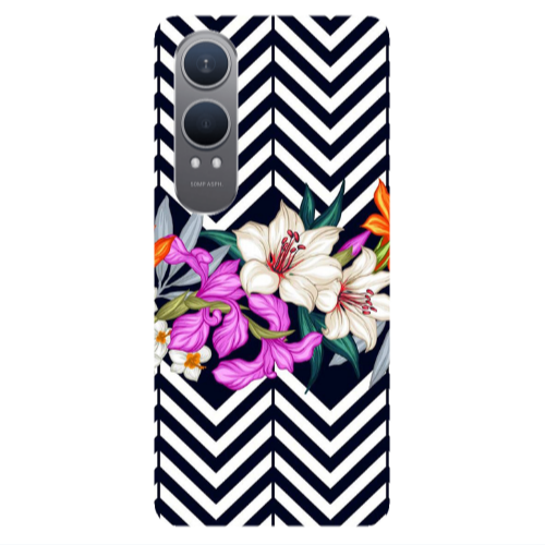 Oneplus Nord Ce 4 lite Flower arrow Transparent Silicone TPU Θήκη