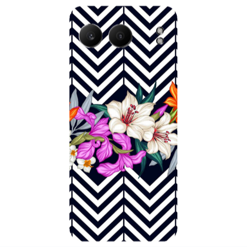 Oneplus Nord 4 Flower arrow Transparent Silicone TPU Θήκη