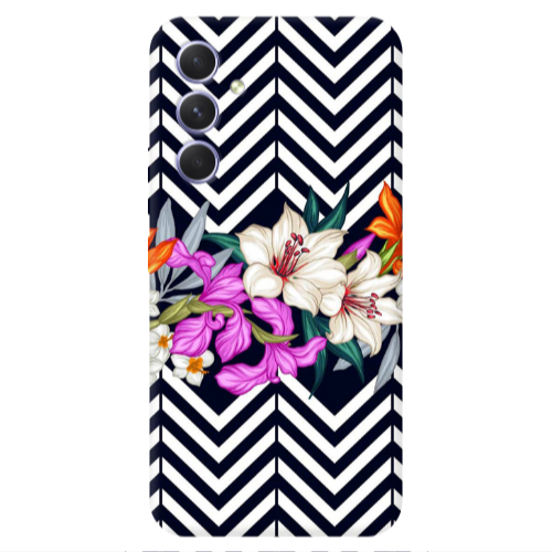 Samsung A36 Flower arrow Transparent Silicone TPU Θήκη