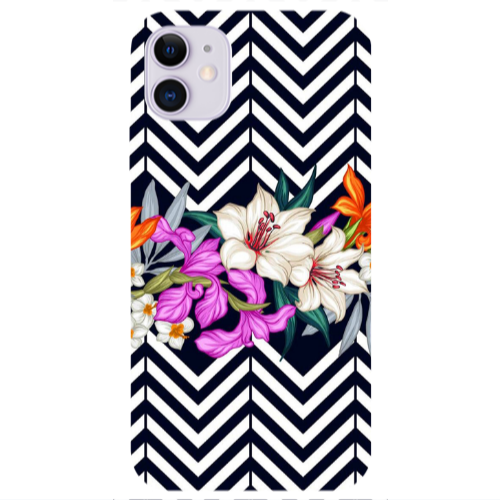 Apple iPhone 11  Flower arrow Transparent Silicone TPU Θήκη