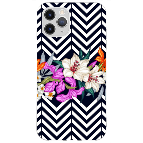 Apple iPhone 13 Pro Max Flower arrow Transparent Silicone TPU Θήκη