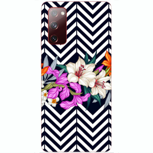 Samsung S20 FE Flower arrow Transparent Silicone TPU Θήκη