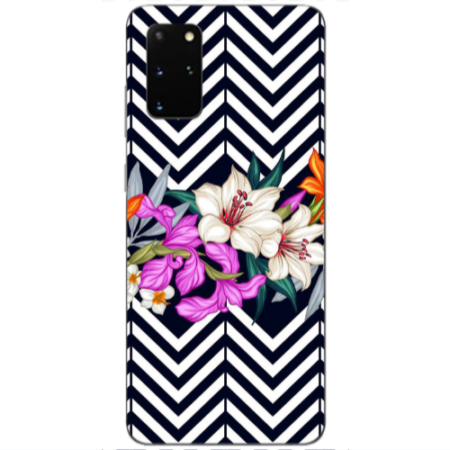 Samsung S20 Plus Flower arrow Transparent Silicone TPU Θήκη