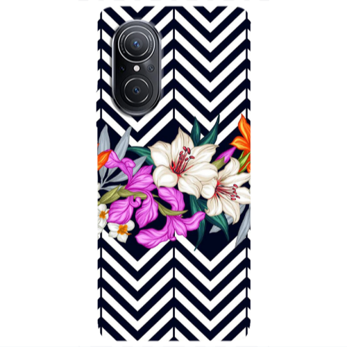 Huawei Nova 9 SE Flower arrow Transparent Silicone TPU Θήκη