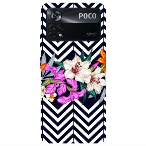 Xiaomi Poco X4 Pro Flower arrow Transparent Silicone TPU Θήκη