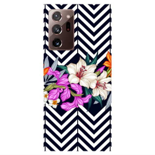 Samsung Note 20 Ultra Flower arrow Transparent Silicone TPU Θήκη