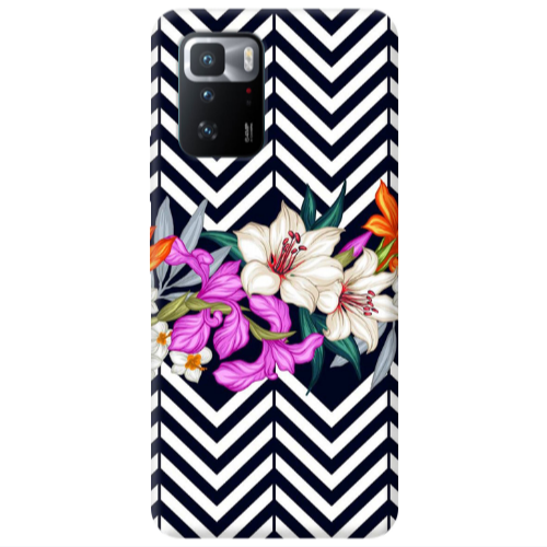 Xiaomi Poco X3 GT Flower arrow Transparent Silicone TPU Θήκη