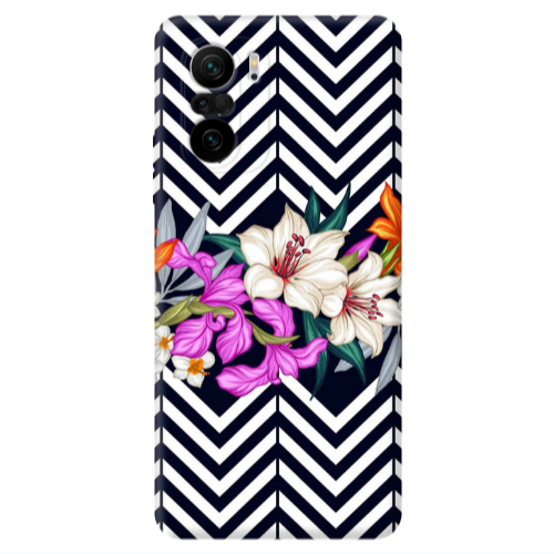 Xiaomi Poco F3 Flower arrow Transparent Silicone TPU Θήκη