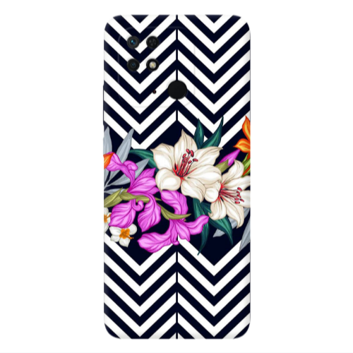 Xiaomi Poco C40 Flower arrow Transparent Silicone TPU Θήκη