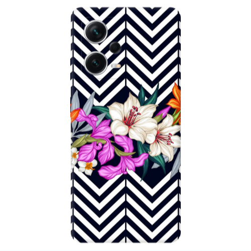 Xiaomi Redmi Note 12 5G Flower arrow Transparent Silicone TPU Θήκη