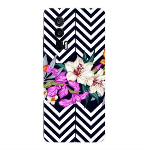 Xiaomi Poco F5 Pro Flower arrow Transparent Silicone TPU Θήκη