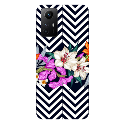 Xiaomi Redmi Note 12s Flower arrow Transparent Silicone TPU Θήκη