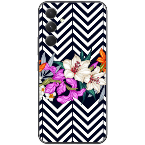 Samsung Galaxy A25 Flower arrow Transparent Silicone TPU Θήκη