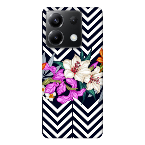 Xiaomi Poco X6 5G Flower arrow Transparent Silicone TPU Θήκη