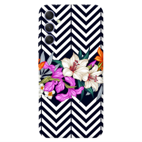 Samsung A25 Flower arrow Transparent Silicone TPU Θήκη