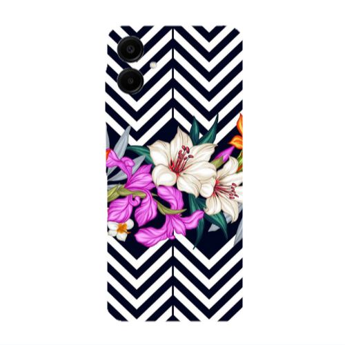 Samsung A06 Flower arrow Transparent Silicone TPU Θήκη