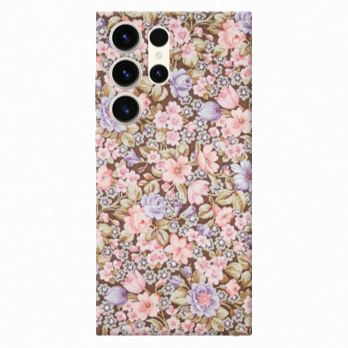 Samsung S25 Ultra Blue Roses Transparent Silicone TPU Θήκη
