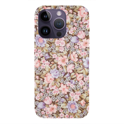 Apple iPhone 14 Pro  Blue Roses Transparent Silicone TPU Θήκη
