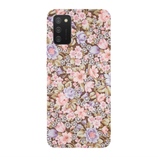 Samsung A03S Blue Roses Transparent Silicone TPU Θήκη