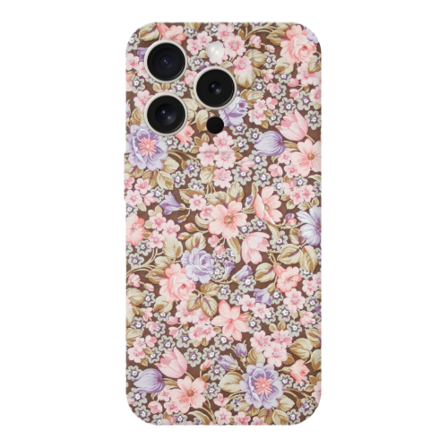 Apple iPhone 15 Pro Blue Roses Transparent Silicone TPU Θήκη