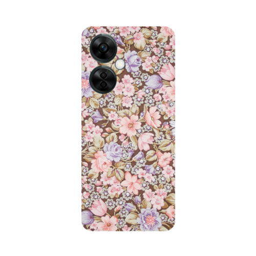 Oneplus Nord CE 3 Lite 5G Blue Roses Transparent Silicone TPU Θήκη