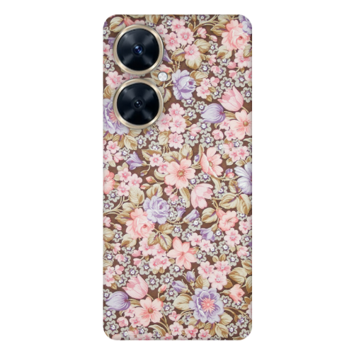 Huawei Nova 11i Blue Roses Transparent Silicone TPU Θήκη