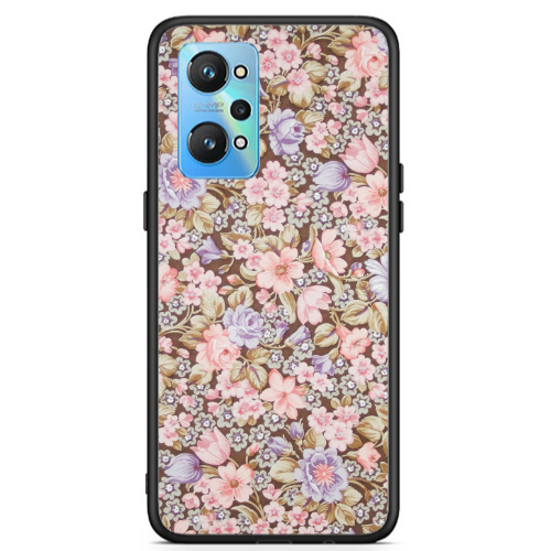 Realme Gt Neo 2 Blue Roses Black Glossy Θήκη