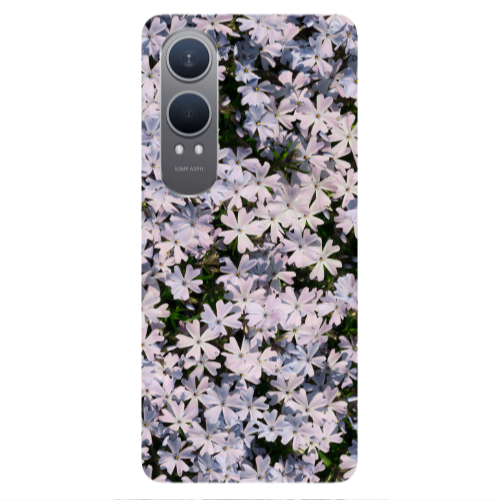 Oneplus Nord Ce 4 lite Flowers white Transparent Silicone TPU Θήκη