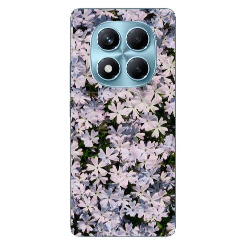 Xiaomi Redmi Note 14 Pro Flowers white Transparent Silicone TPU Θήκη