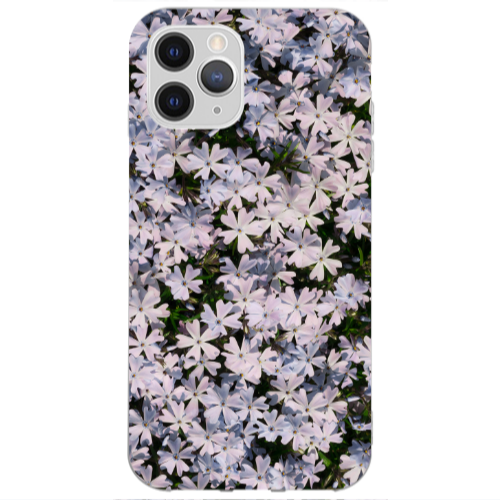 Apple iPhone 13 Pro Max Flowers white Transparent Silicone TPU Θήκη