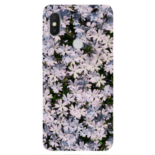 Xiaomi Redmi S2 Flowers white Transparent Silicone TPU Θήκη