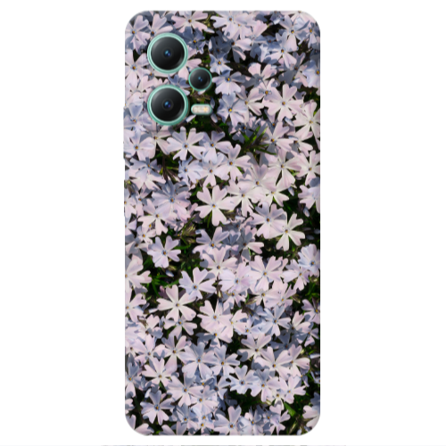 Xiaomi Redmi Note 12 Pro 5G Flowers white Transparent Silicone TPU Θήκη