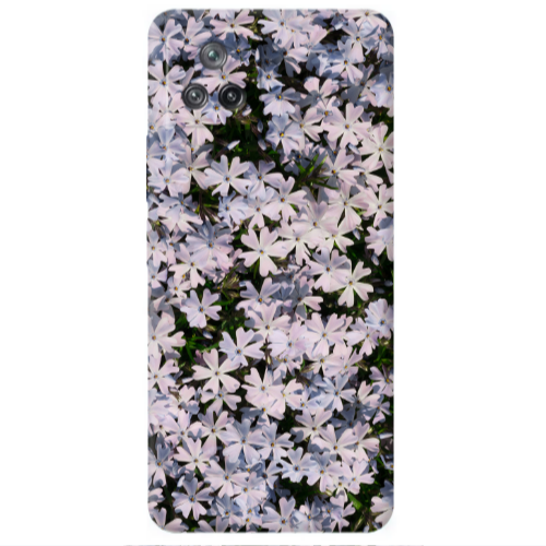 Xiaomi Poco F4 Flowers white Transparent Silicone TPU Θήκη
