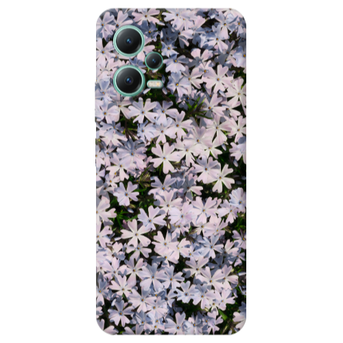 Xiaomi Redmi Note 12 Pro Plus 5G Flowers white Transparent Silicone TPU Θήκη