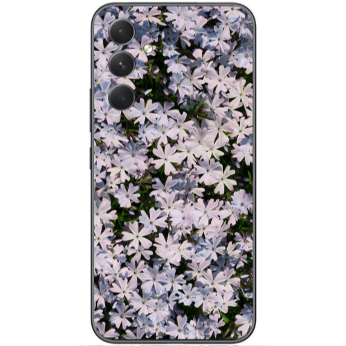Samsung  Galaxy A05s Flowers white Transparent Silicone TPU Θήκη