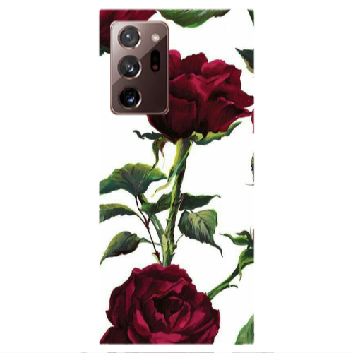 Samsung Note 20 Ultra Stemmed rose Transparent Silicone TPU Θήκη