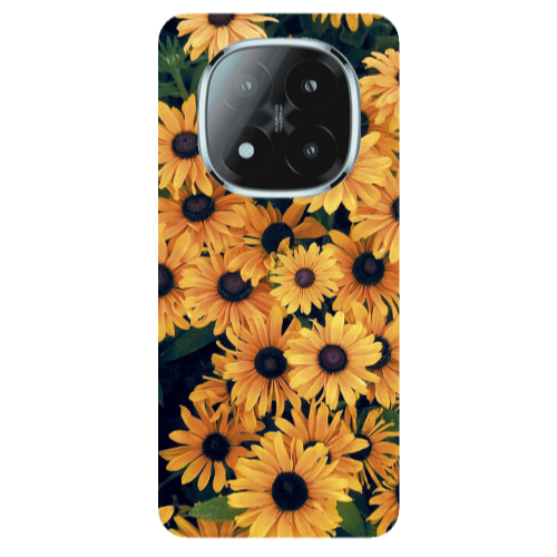 Xiaomi Redmi Note 14 Pro + 5g Daisy Transparent Silicone TPU Θήκη