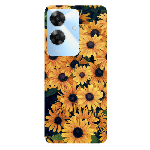 Realme Note 60 Daisy Transparent Silicone TPU Θήκη