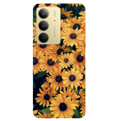 Realme C 75 Daisy Transparent Silicone TPU Θήκη