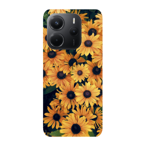Xiaomi Redmi Note 14 Daisy Transparent Silicone TPU Θήκη