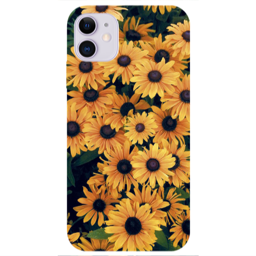 Apple iPhone 11  Daisy Transparent Silicone TPU Θήκη