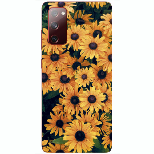 Samsung S20 FE Daisy Transparent Silicone TPU Θήκη