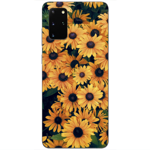 Samsung S20 Plus Daisy Transparent Silicone TPU Θήκη