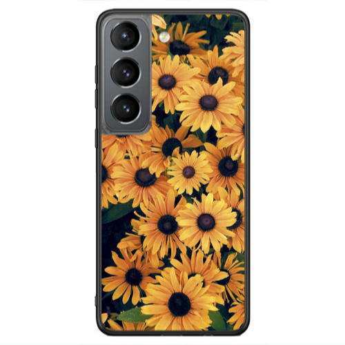 Samsung S21 Ultra Daisy Black Glossy Θήκη
