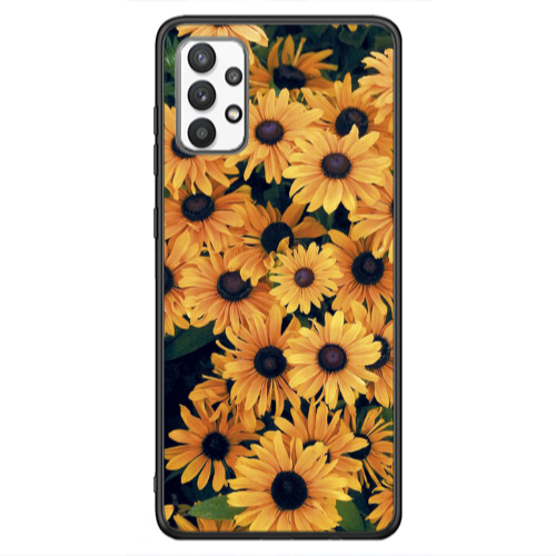 Samsung A13 4G Daisy Black Glossy Θήκη