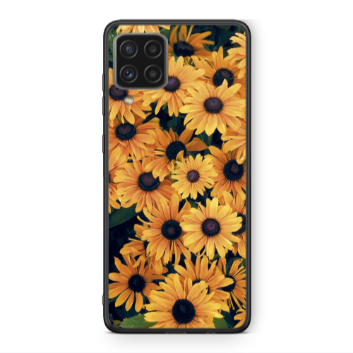 Samsung A22 4G Daisy Black Glossy Θήκη