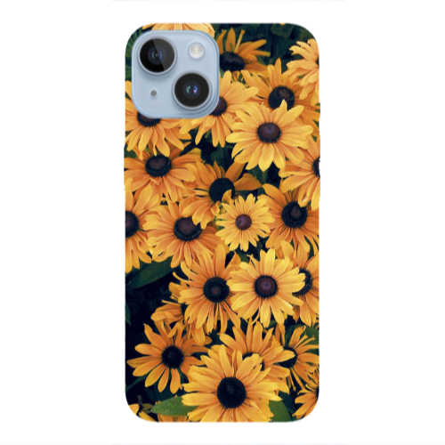 Apple iPhone 14  Daisy Transparent Silicone TPU Θήκη